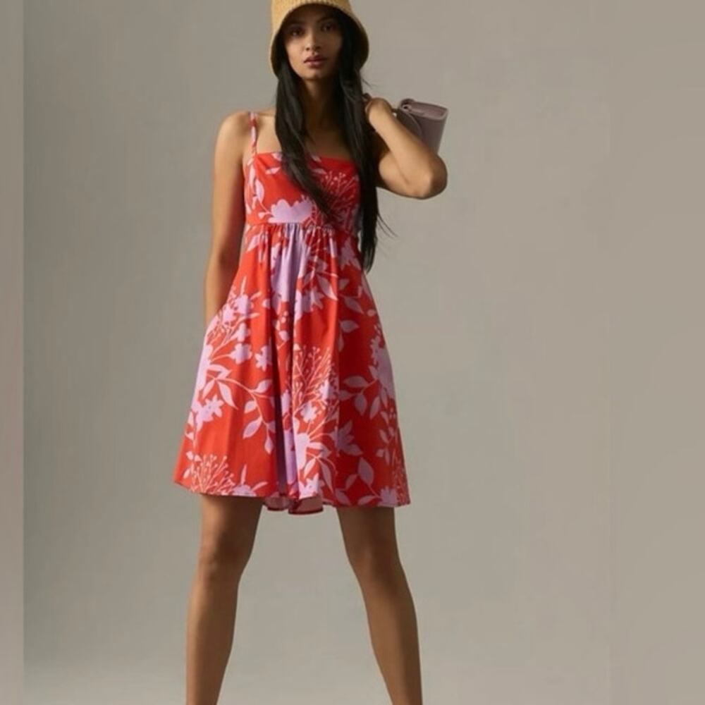 Anthropologie HUTCH floral romper XS